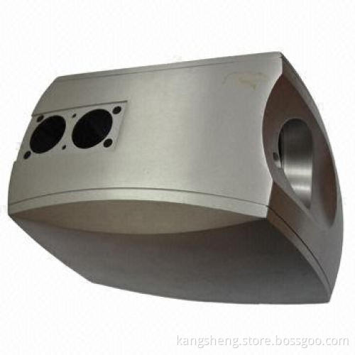 Die-cast parts, CNC machining, surface polished and covered with transparent paint